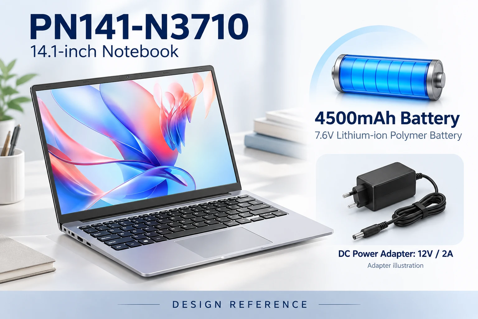 PN141: Plan around the documented DC power package.
