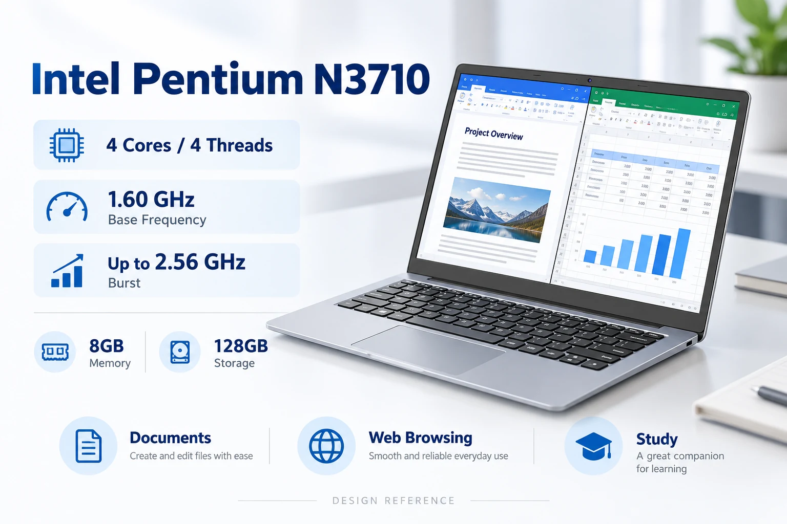 PN141: Match the N3710 to the actual workload.